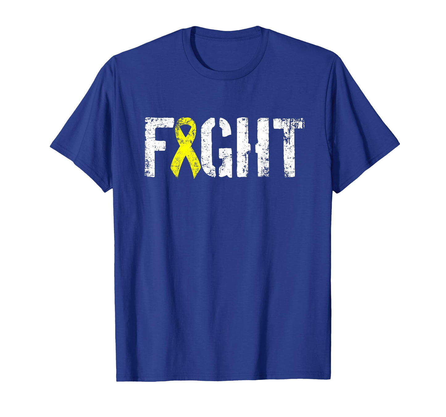 Fight Sarcoma - Bone Cancer Awareness Yellow Ribbon T-Shirt