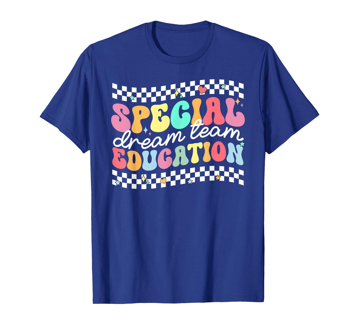 Retro Special Education Squad Groovy Dream Team SPED Teacher T-Shirt