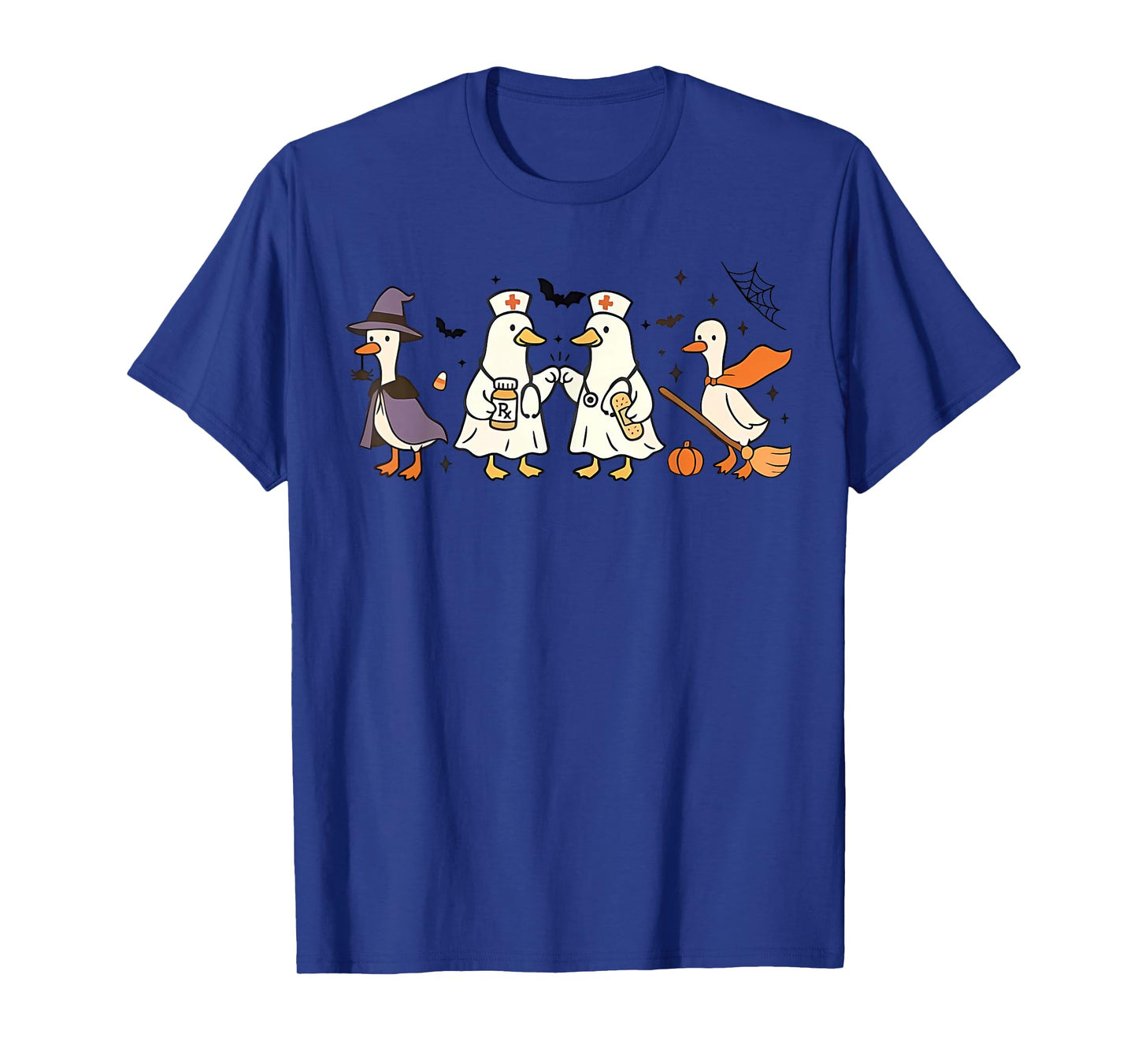 Goose Nurse Funny Silly Goose ER Nurse Funny Halloween T-Shirt