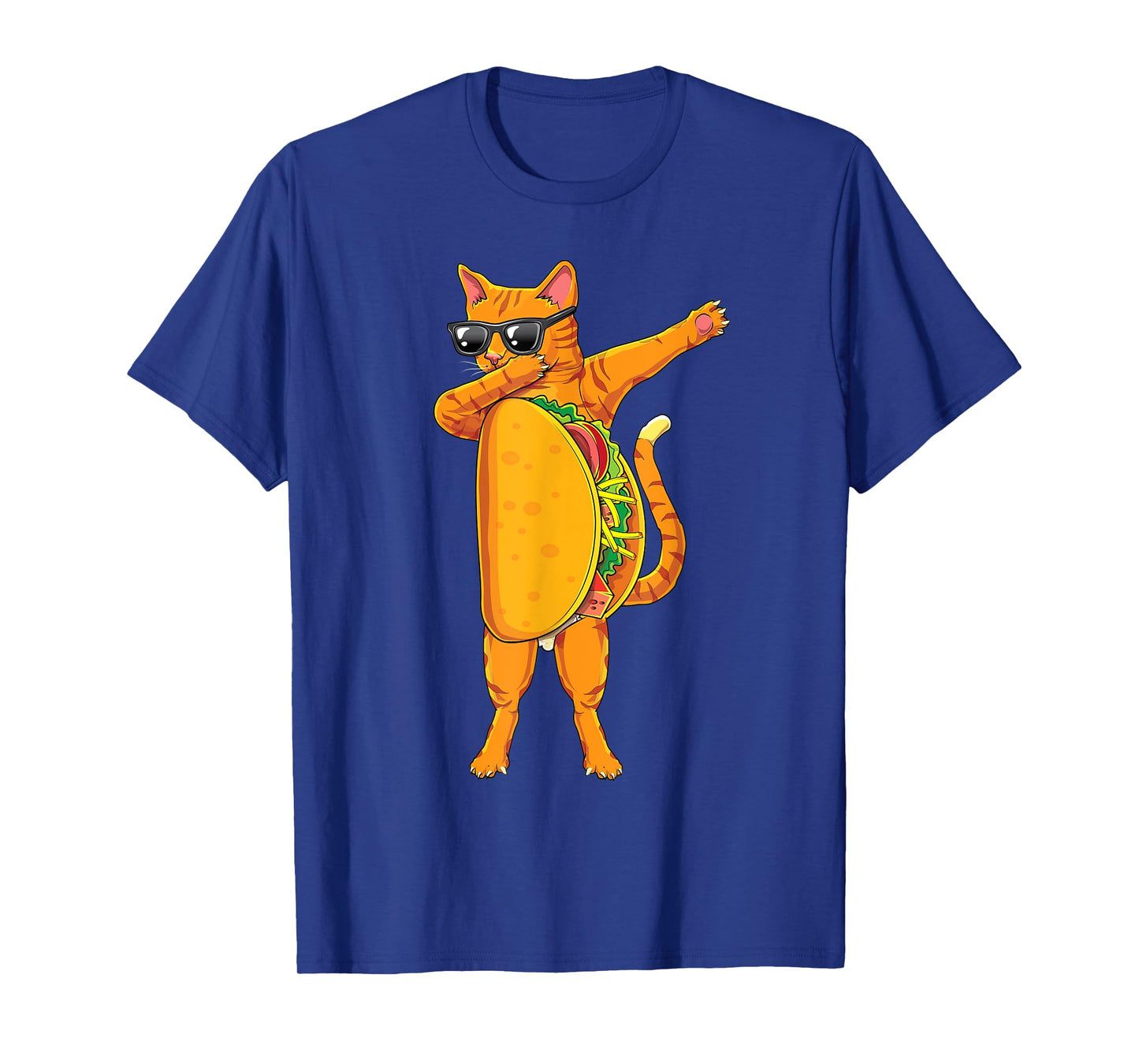 Dabbing Tacocat Sunglasses- Taco Cat Funny Dab Tee shirt