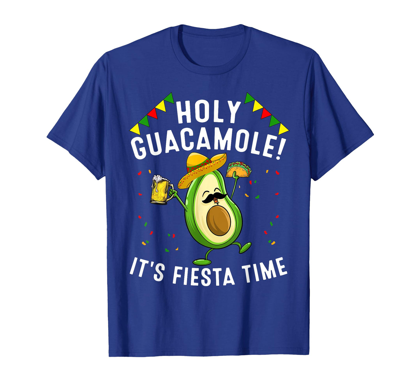 Funny Holy Guacamole Fiesta Cinco De Mayo Gift Cute Mexican T-Shirt