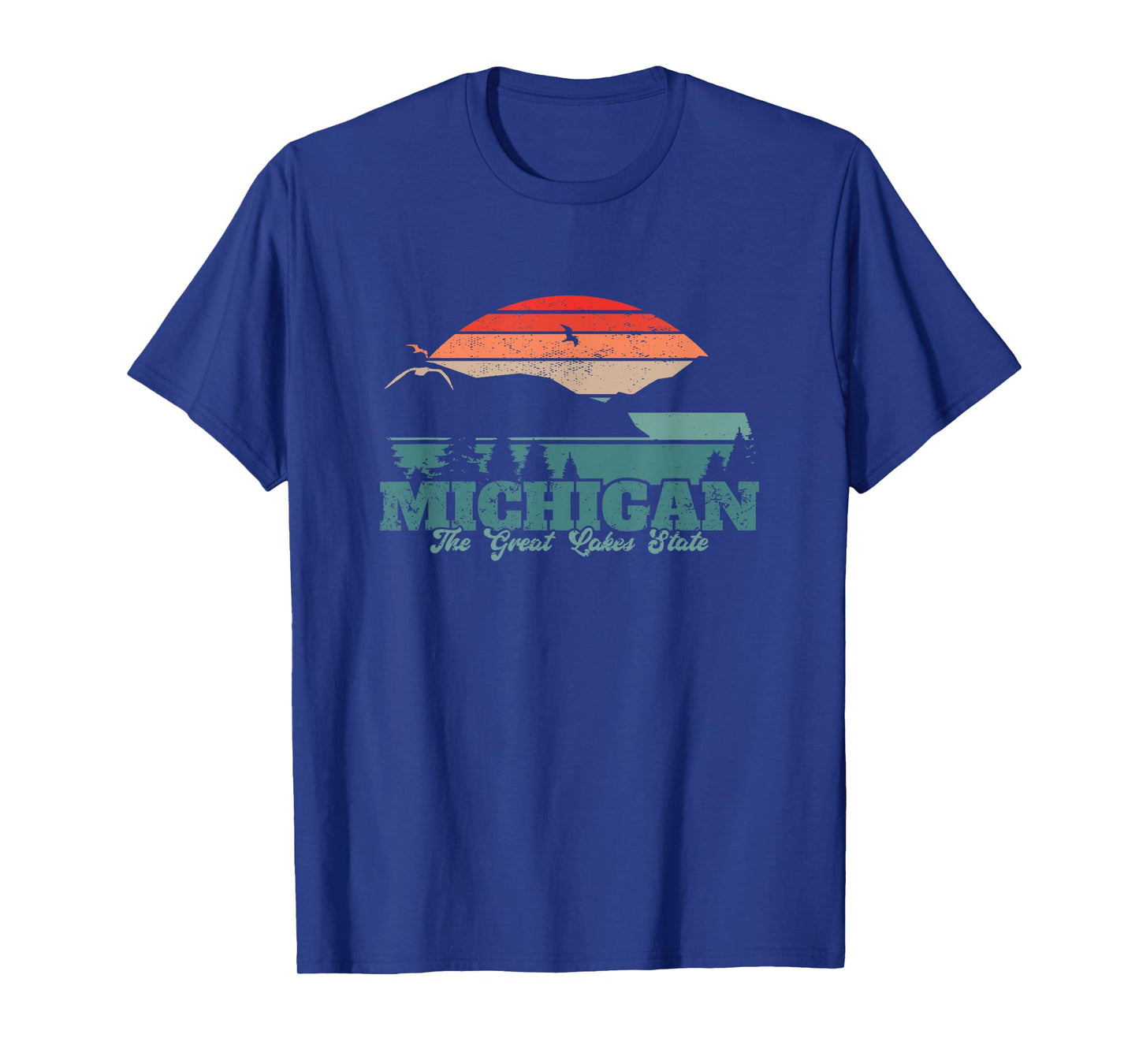 Michigan Lake The Great Lakes State Proud Michigander T-Shirt