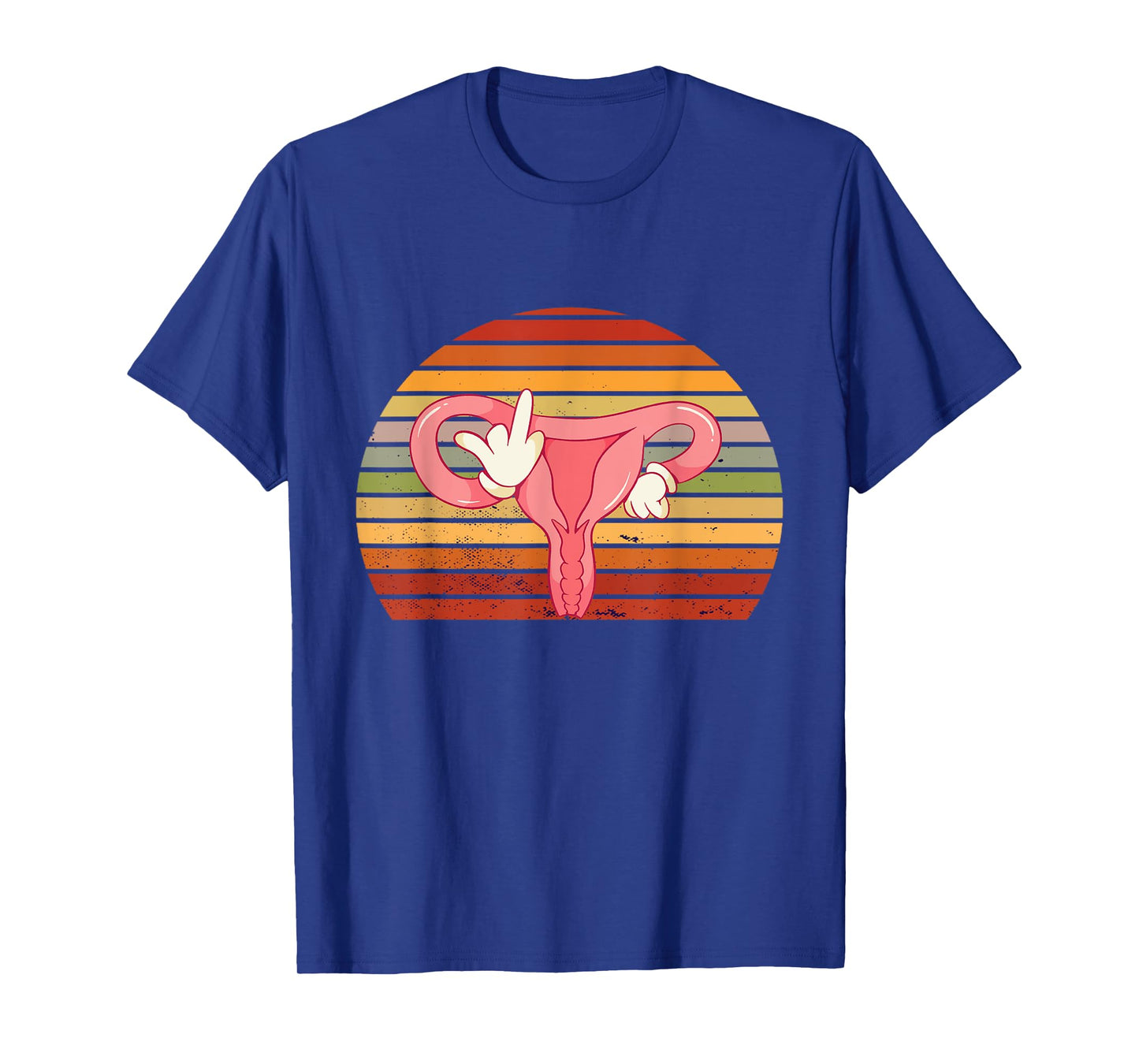 Feminism Endometriosis Feminist Retro Hysterectomy Uterus T-Shirt