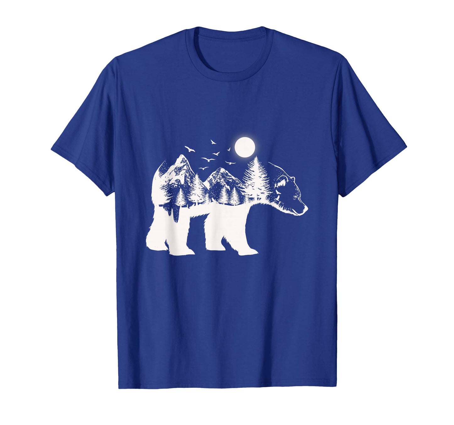 Bear illustration made of trees bears T-Shirt
