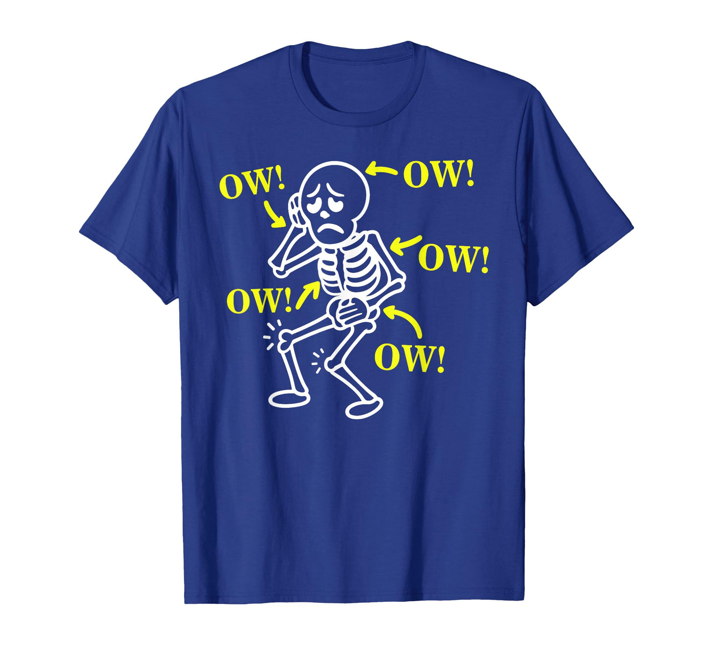 Ow Ow Ow Ow Ow Ow Ow Character Meme Funny Chronic Pain T-Shirt