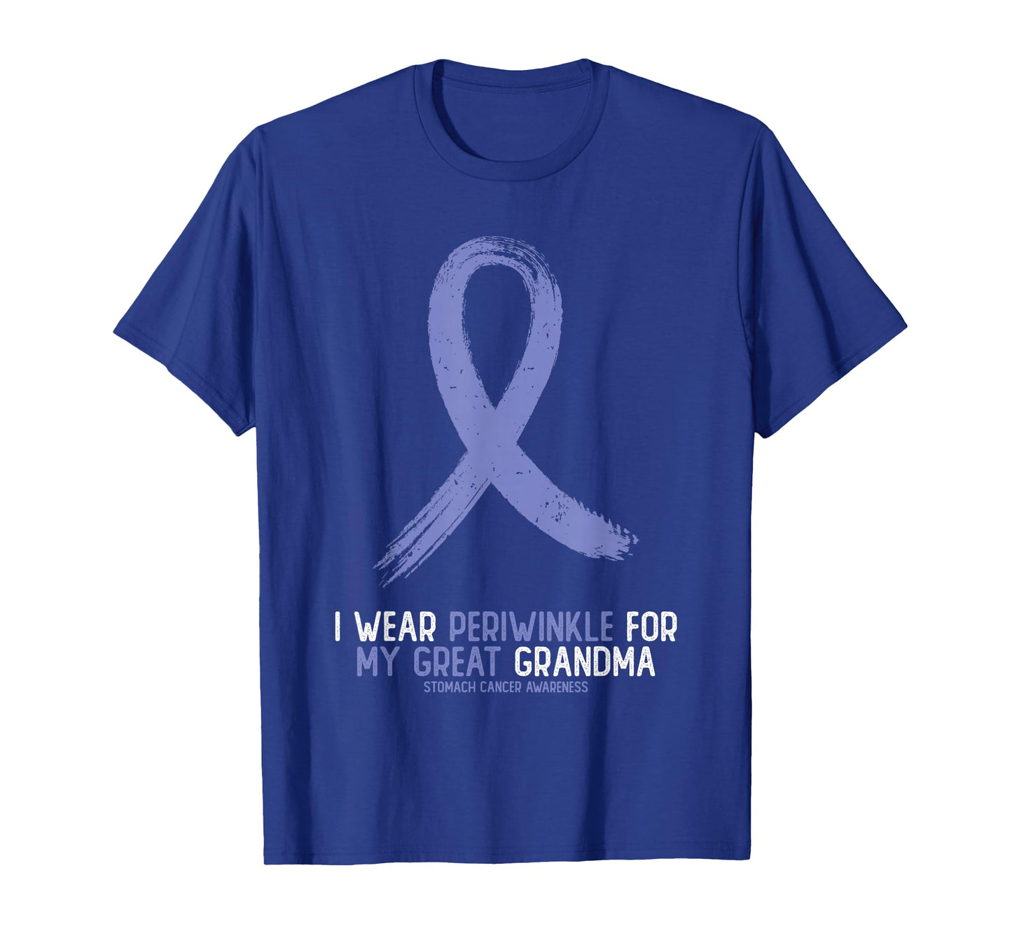 I Wear Periwinkle For My Great Grandma Stomach Cancer T-Shirt
