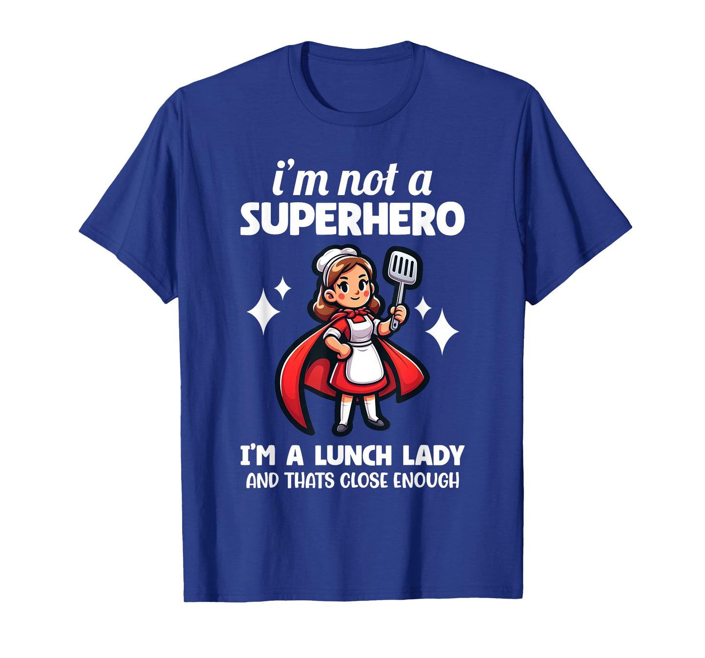 Funny Lunch Lady School Aide Appreciation Graphic T-Shirt