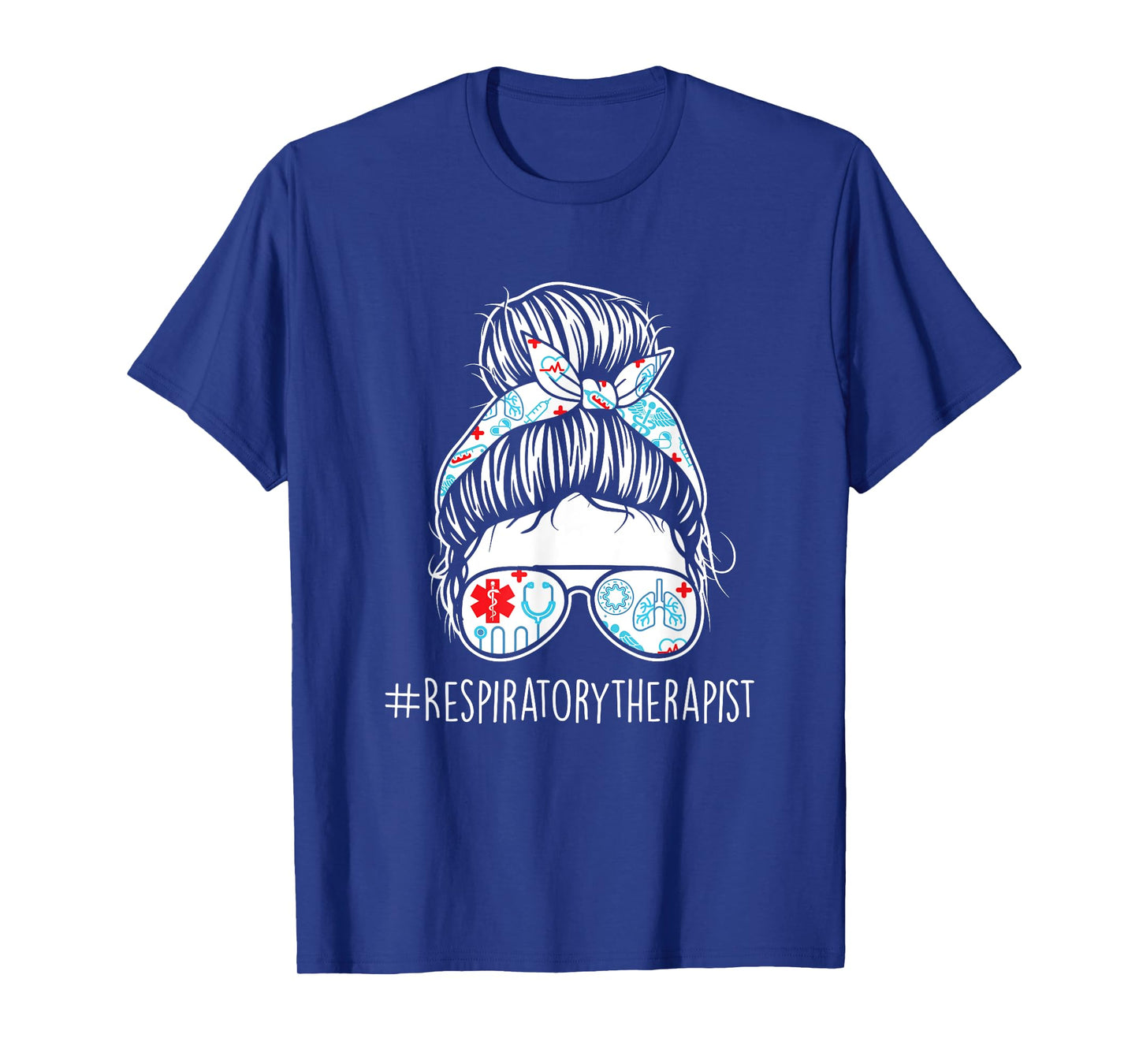 Respiratory Therapist - Woman Medical Worker Lung Therapy T-Shirt