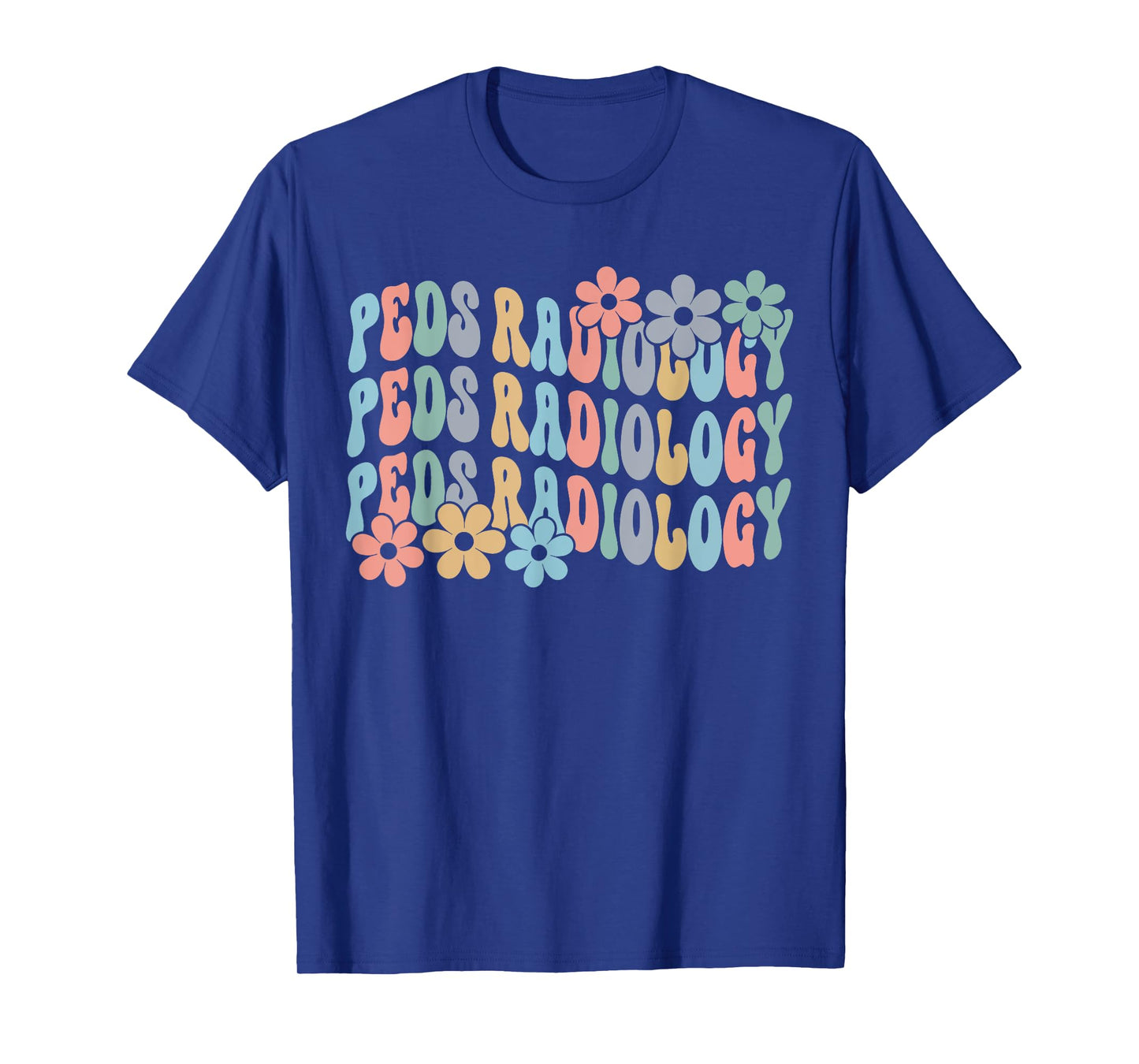 Retro Groovy PEDS Radiology Pediatric Radiologist Xray Tech T-Shirt