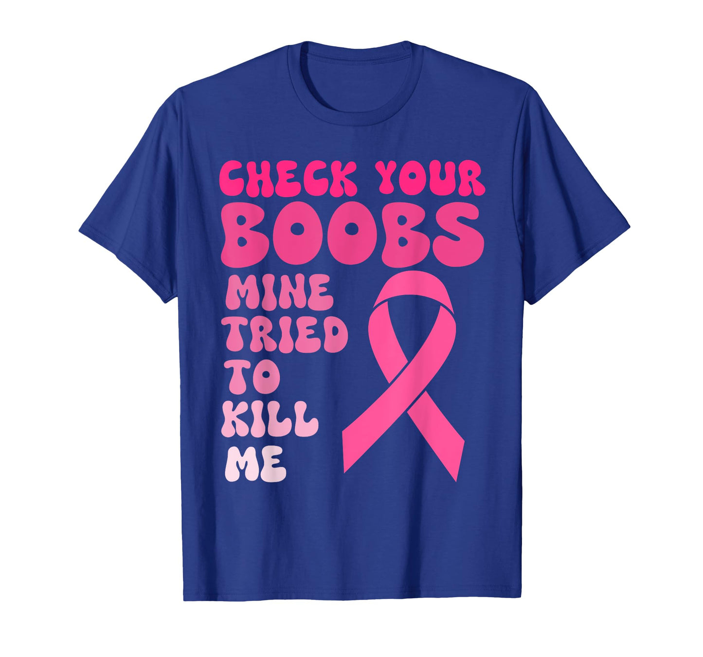 Breast Cancer Awereness Supporter, Fighter & Survivor Women T-Shirt