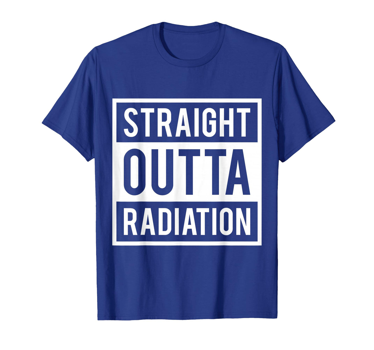 Fight Cancer Awareness Survived Radiation For Men Women T-Shirt