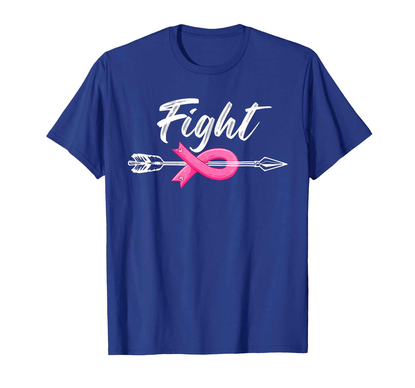Fight Breast Survivor Breast Cancer Awarenes Pink Ribbon T-Shirt