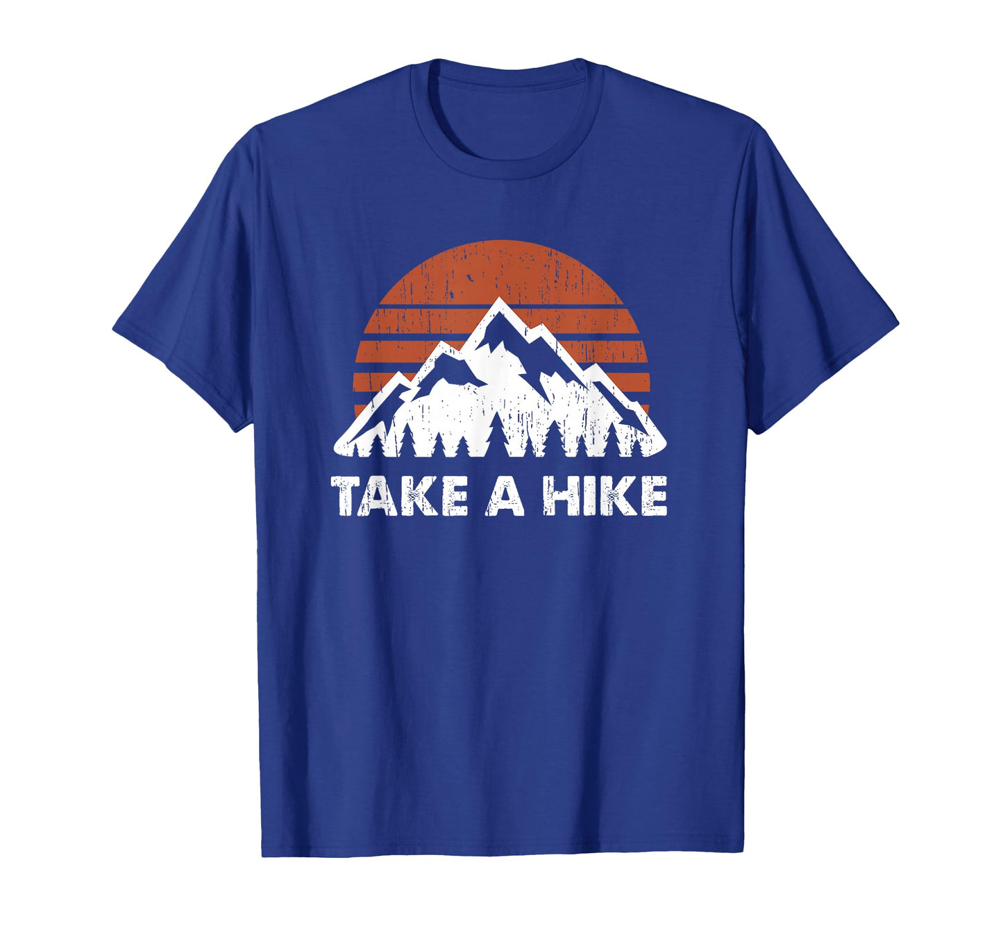 Vintage Take a Hike T-shirt Outdoors Nature Hiking Lover Tee T-Shirt