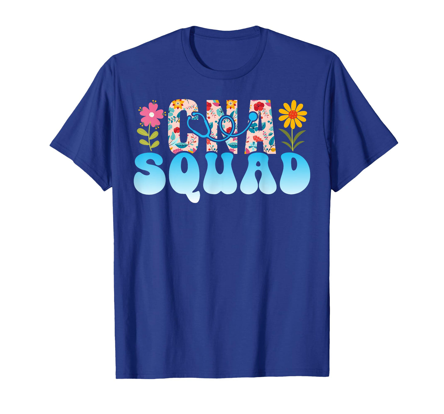 CNA Squad Appreciation Floral T-Shirt