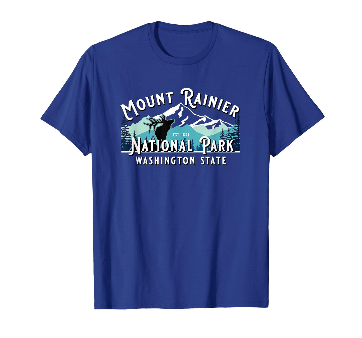Vintage Mount Rainier National Park Washington Souvenir T-Shirt