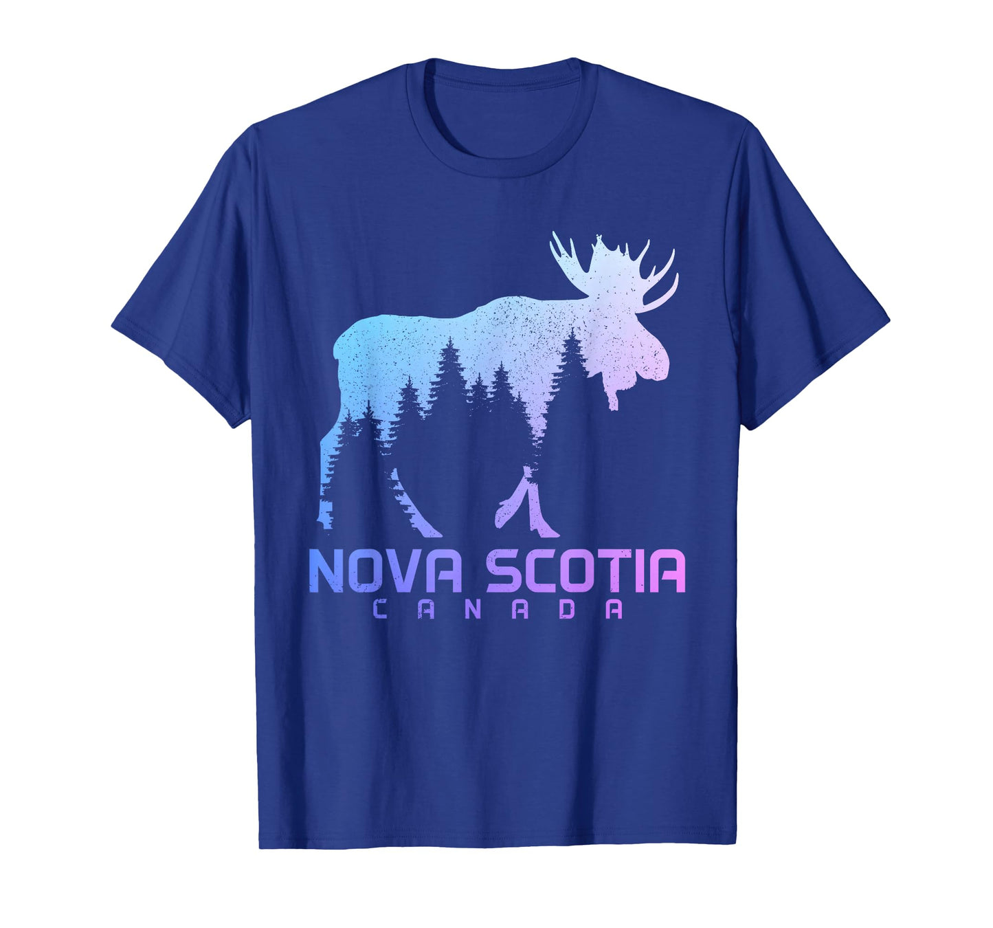 Nova Scotia Canada Vintage Moose Souvenir T-Shirt