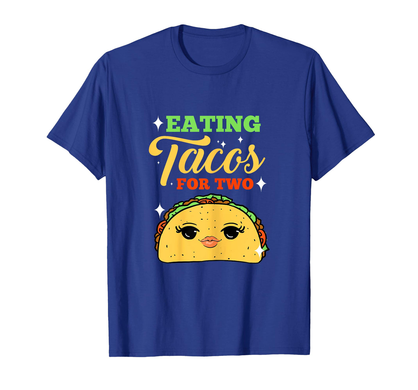 Eating Tacos For Two Pregnancy Announcement T-Shirt