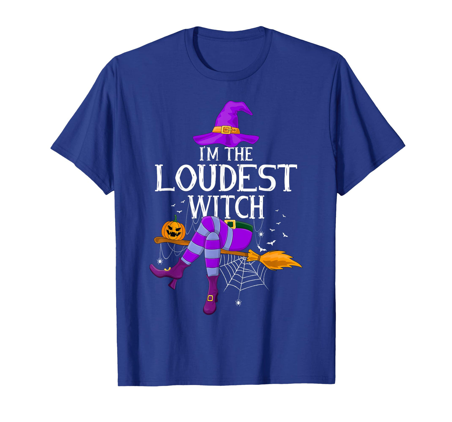 Matching Family Costume I'm The Loudest Witch Halloween T-Shirt