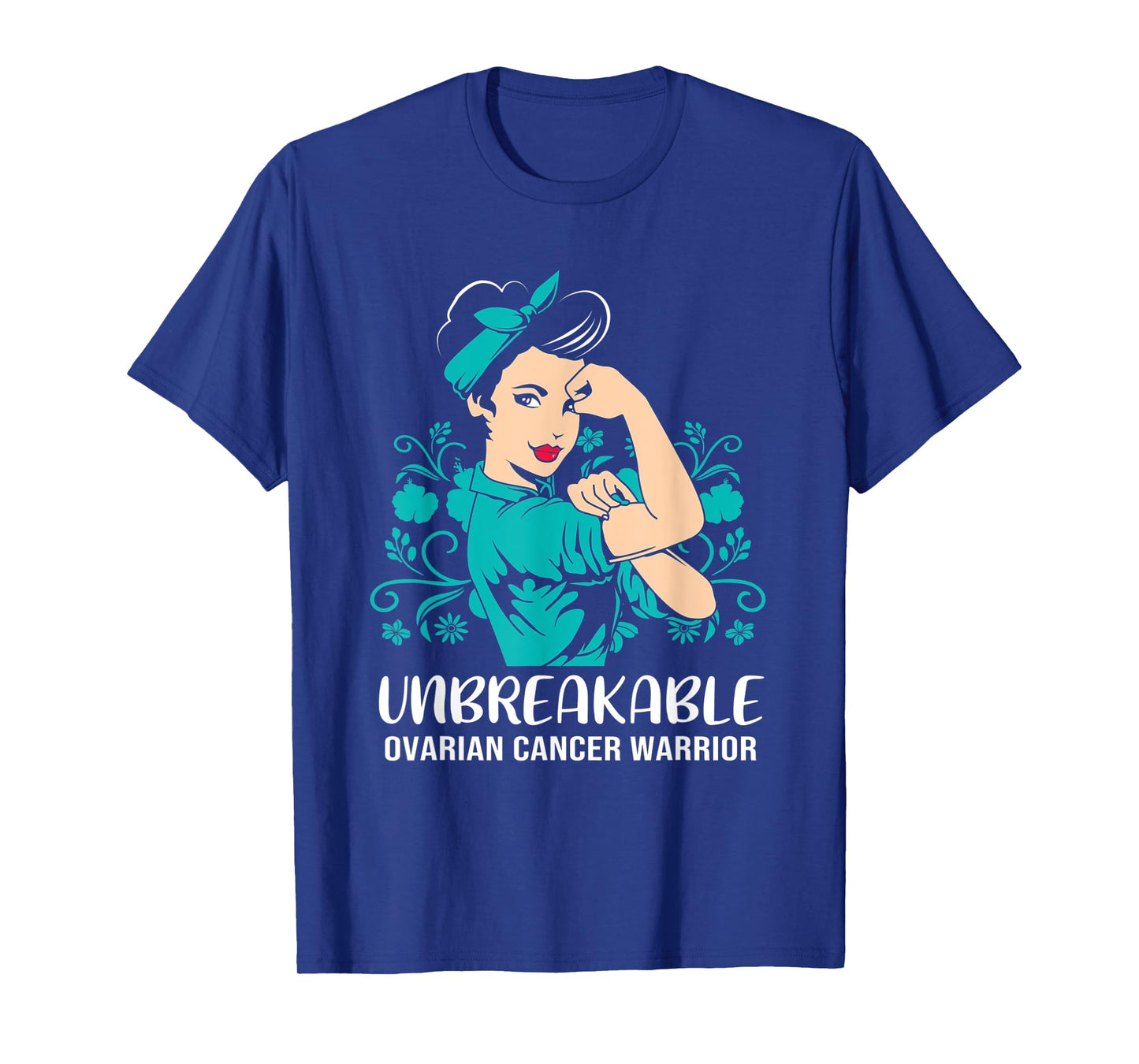Unbreakable Ovarian Cancer Warrior T-Shirt