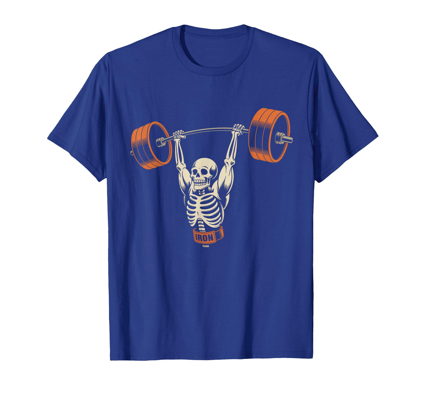 Funny Skeleton Images Skeleton Lifting Weights Too Love Gym T-Shirt