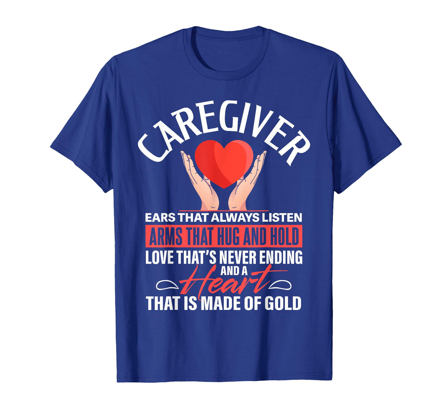 Caregiver Definition Caretaker Nursing Expert Caregiving T-Shirt