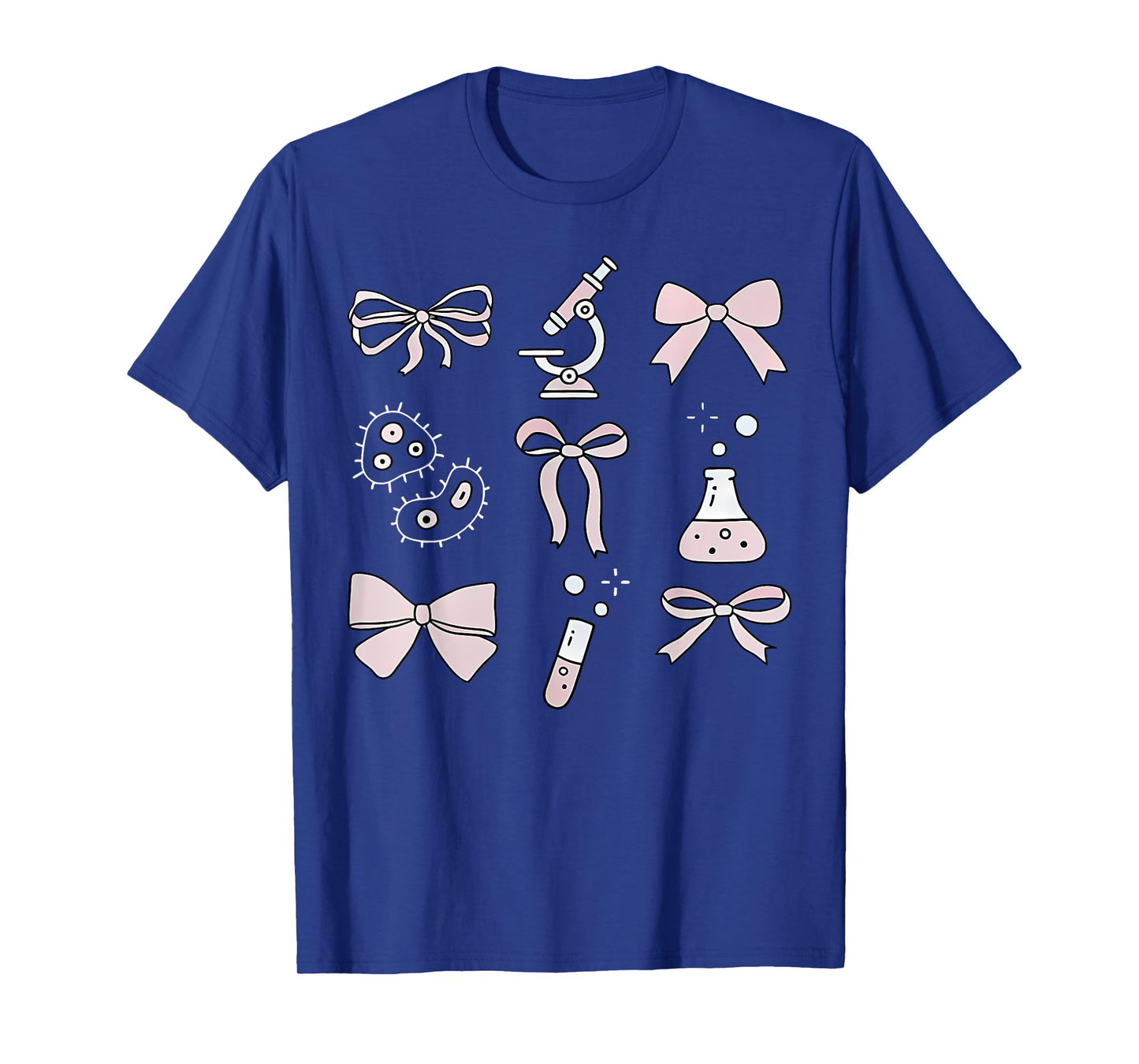 Lab Tech Coquette Bow Laboratory Technician Technologist T-Shirt