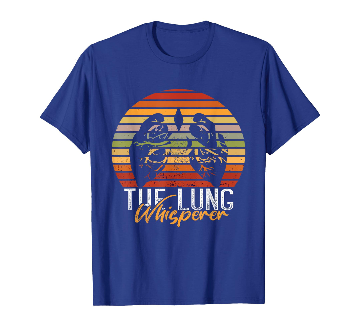 Retro The Lung Whisperer Lung Doctor Respiratory Therapist T-Shirt