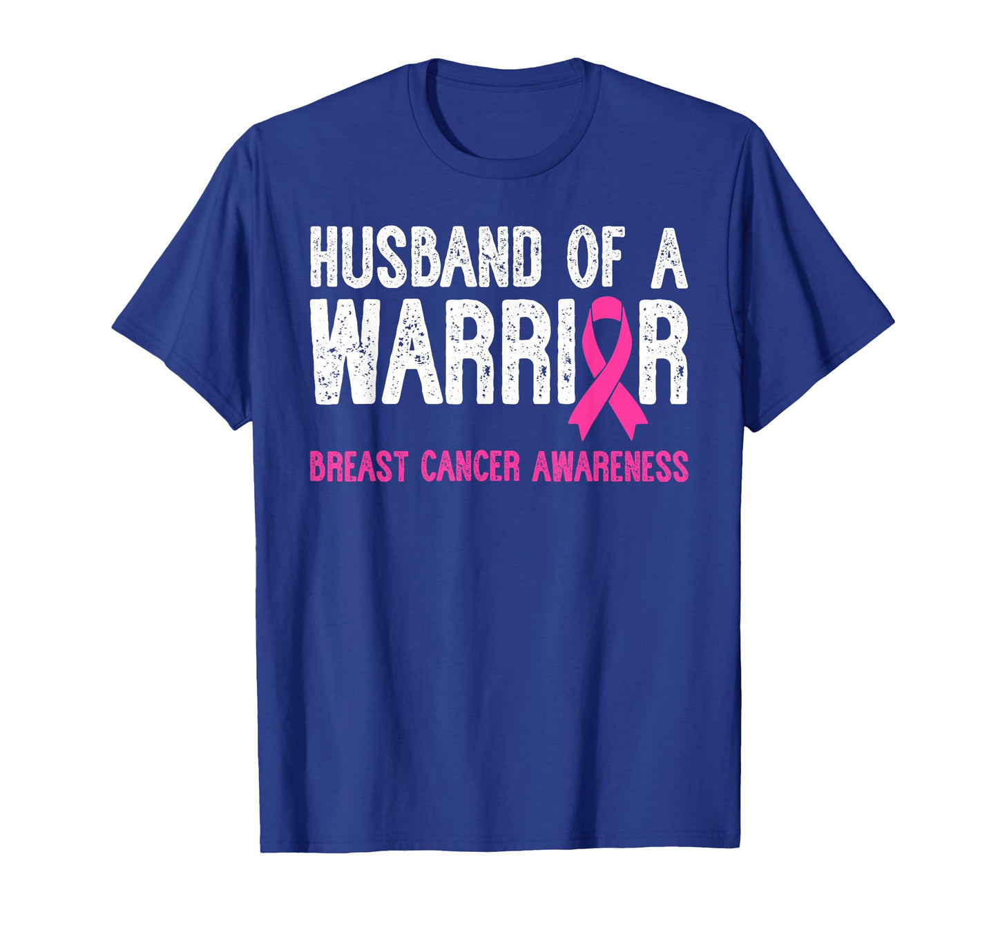 Husband Of A Warrior Breast Cancer Awareness Support Squad T-Shirt