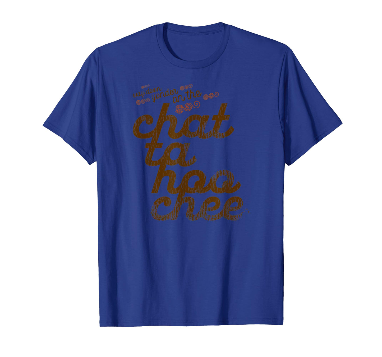 Retro Vintage Way D.O.W.N Yonder On The Chattahoochee T-Shirt