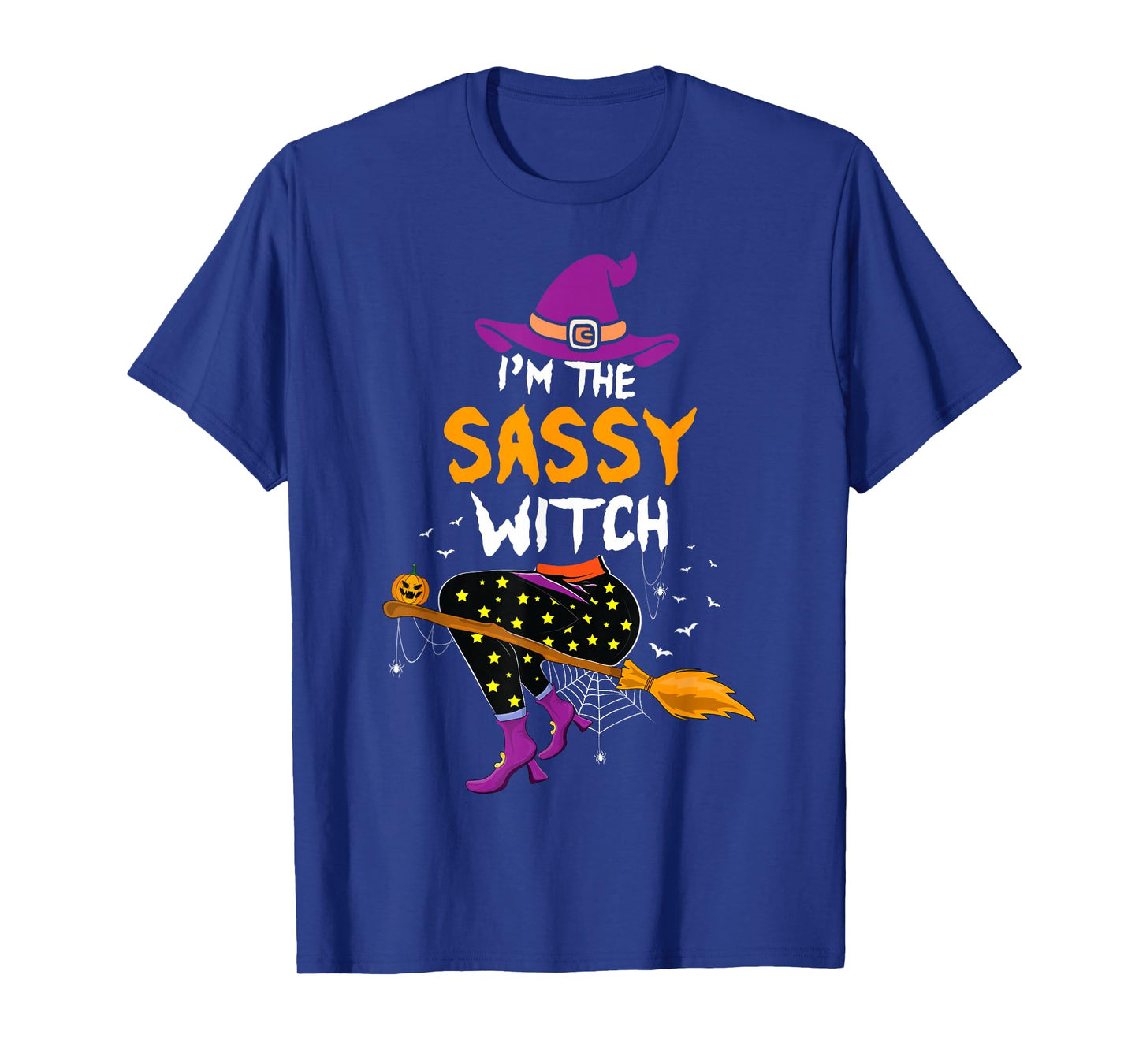 I'm The Sassy Witch Halloween Family Matching Girls Women T-Shirt