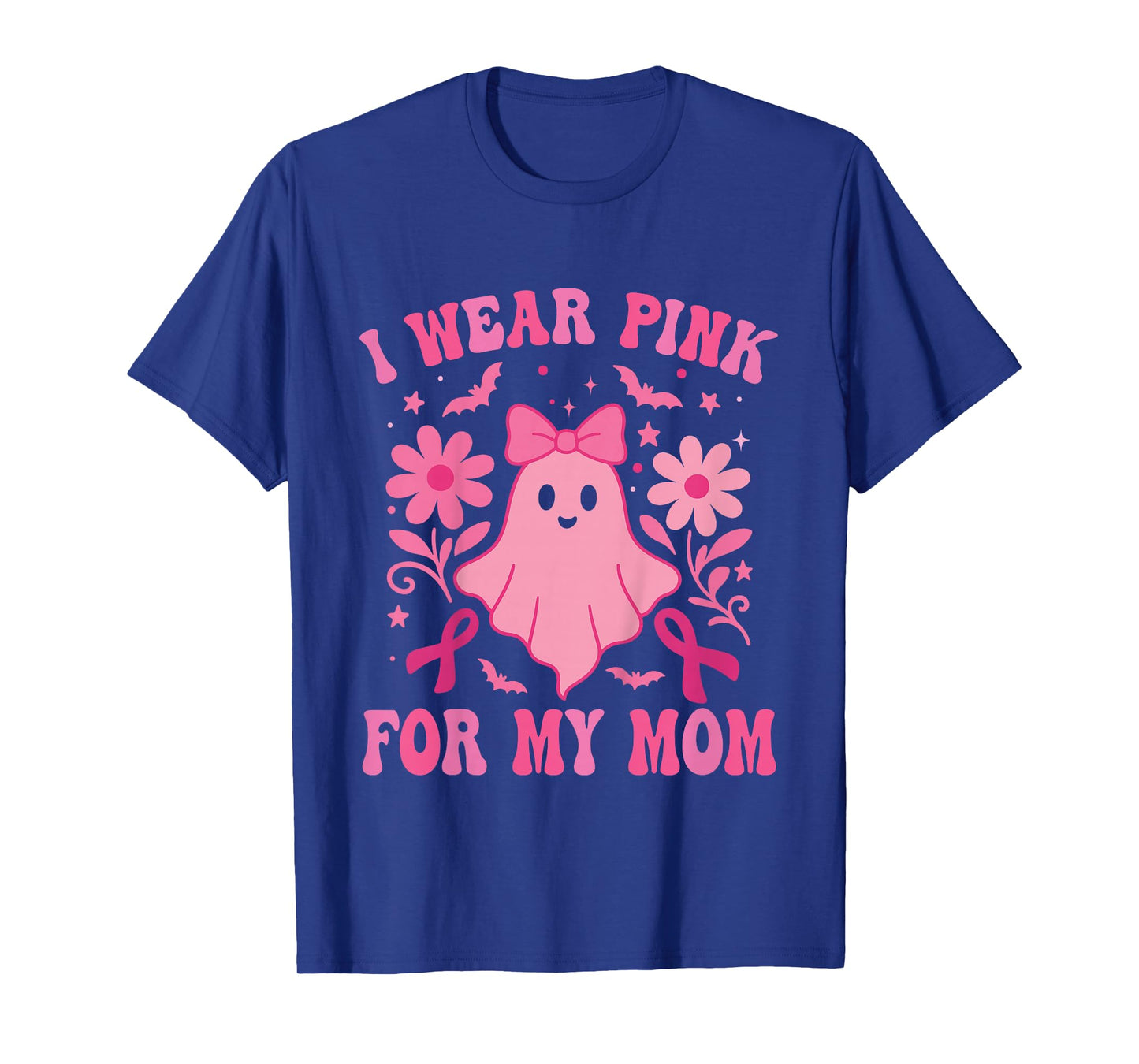 I Wear Pink for My Mom Toddler Breast Cancer Awareness Mom T-Shirt