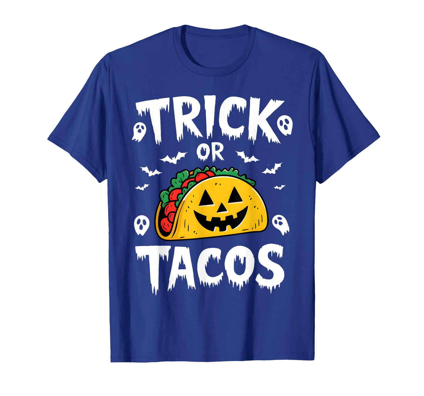 Halloween Trick Or Tacos Mexican Food Costume Lover Tee T-Shirt