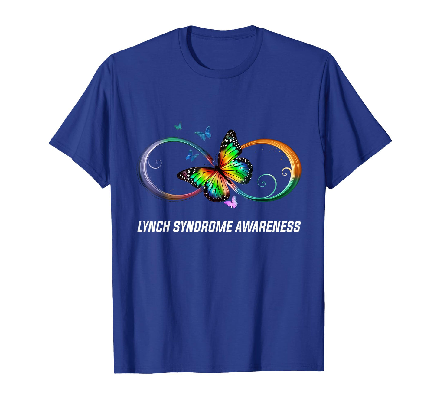 Infinity Butterfly Lynch Syndrome Awareness T-Shirt