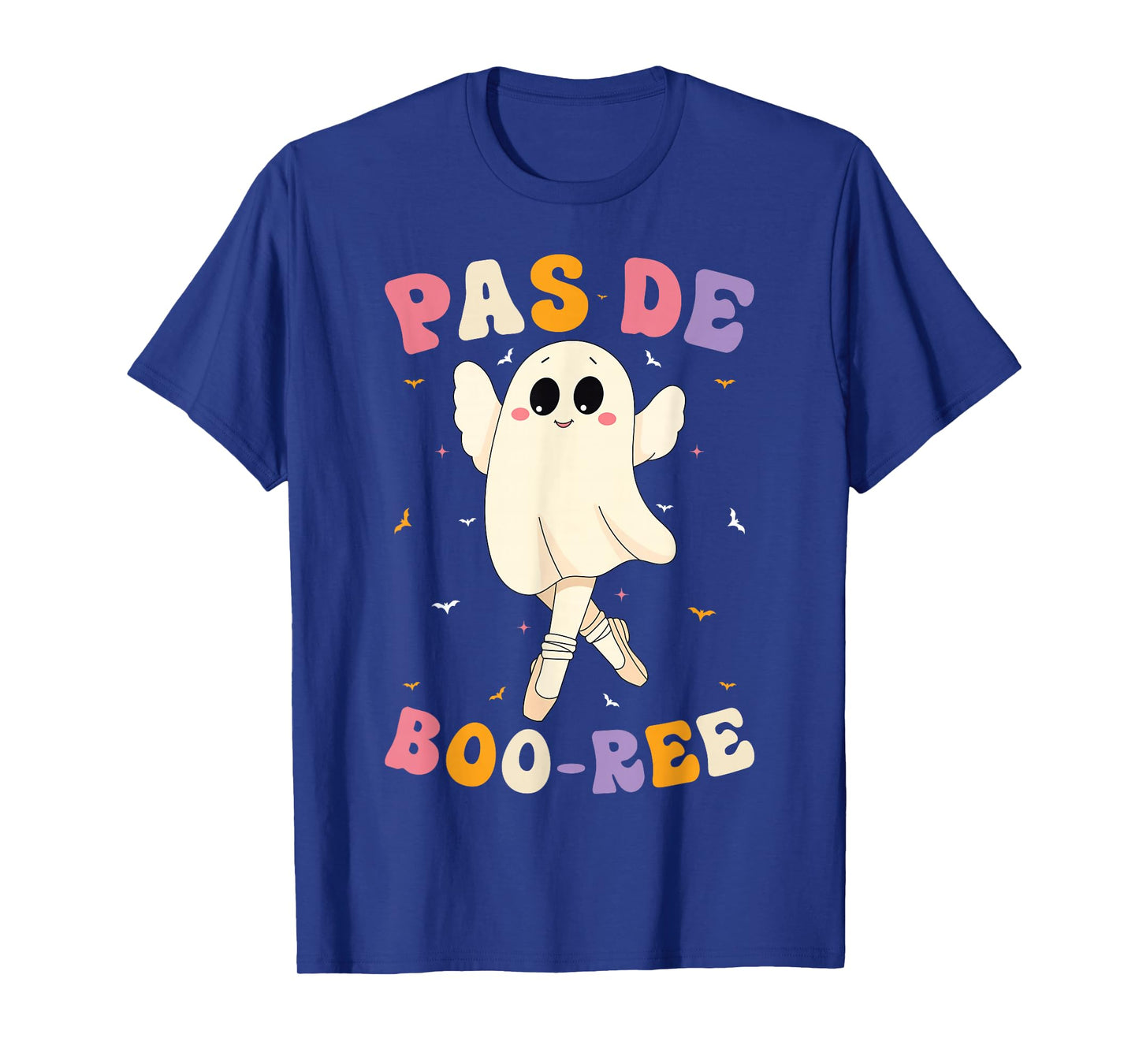 Pas De Boo-Ree Ballet Dancing Funny Ghost Halloween Dancer T-Shirt