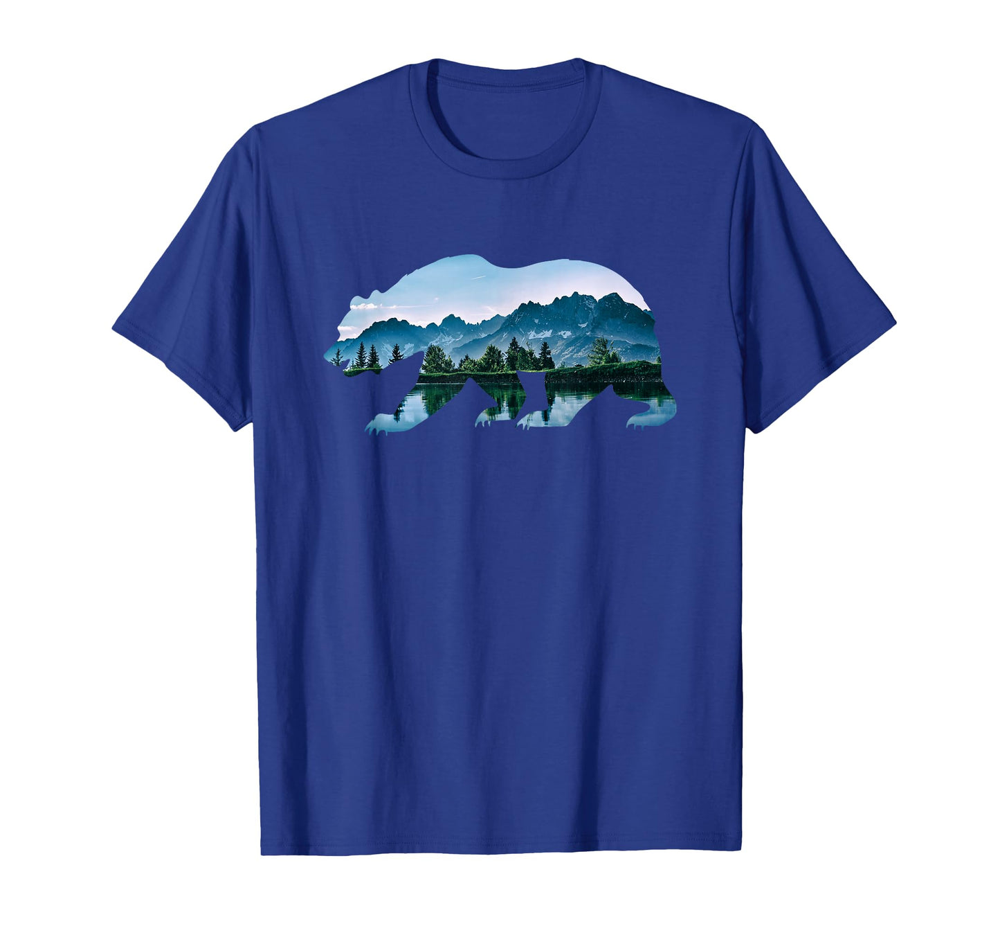 Bear Vintage National Park Bear Wildlife Mountains T-Shirt
