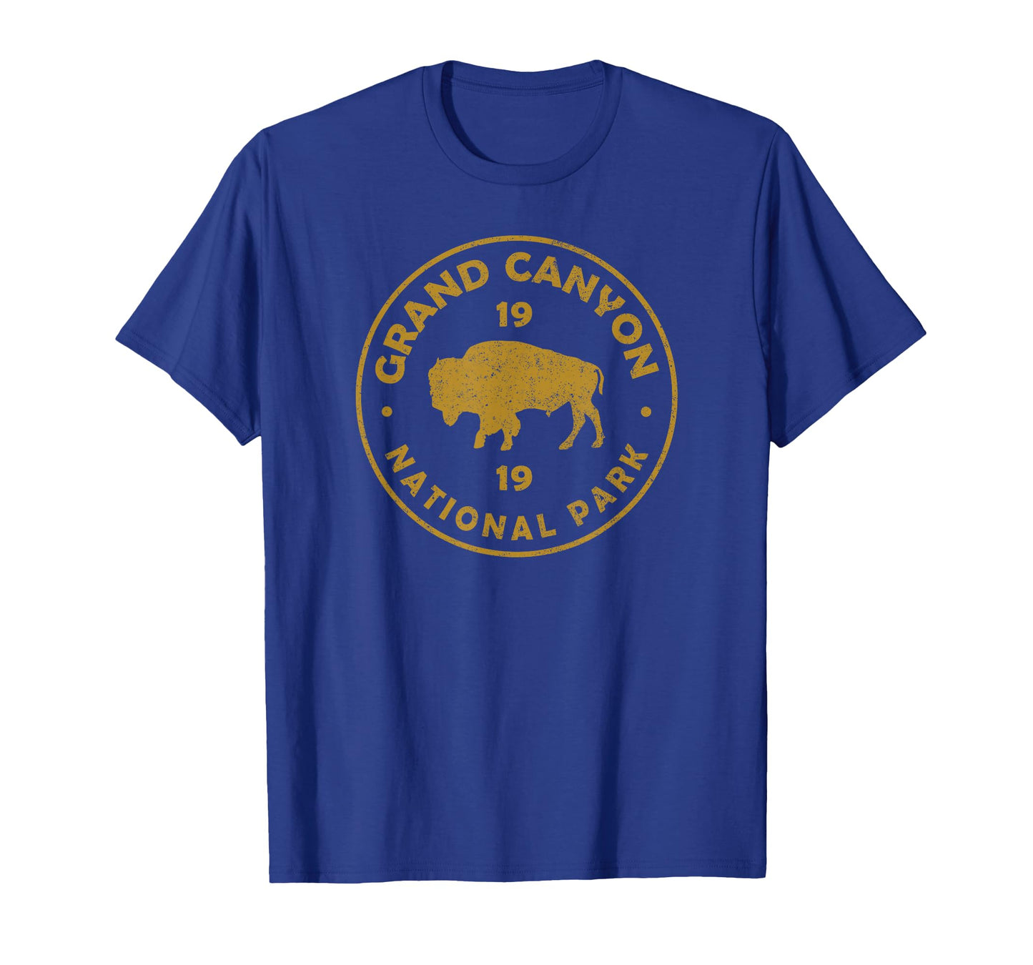 Grand Canyon National Park Arizona Bison Womens Men Souvenir T-Shirt