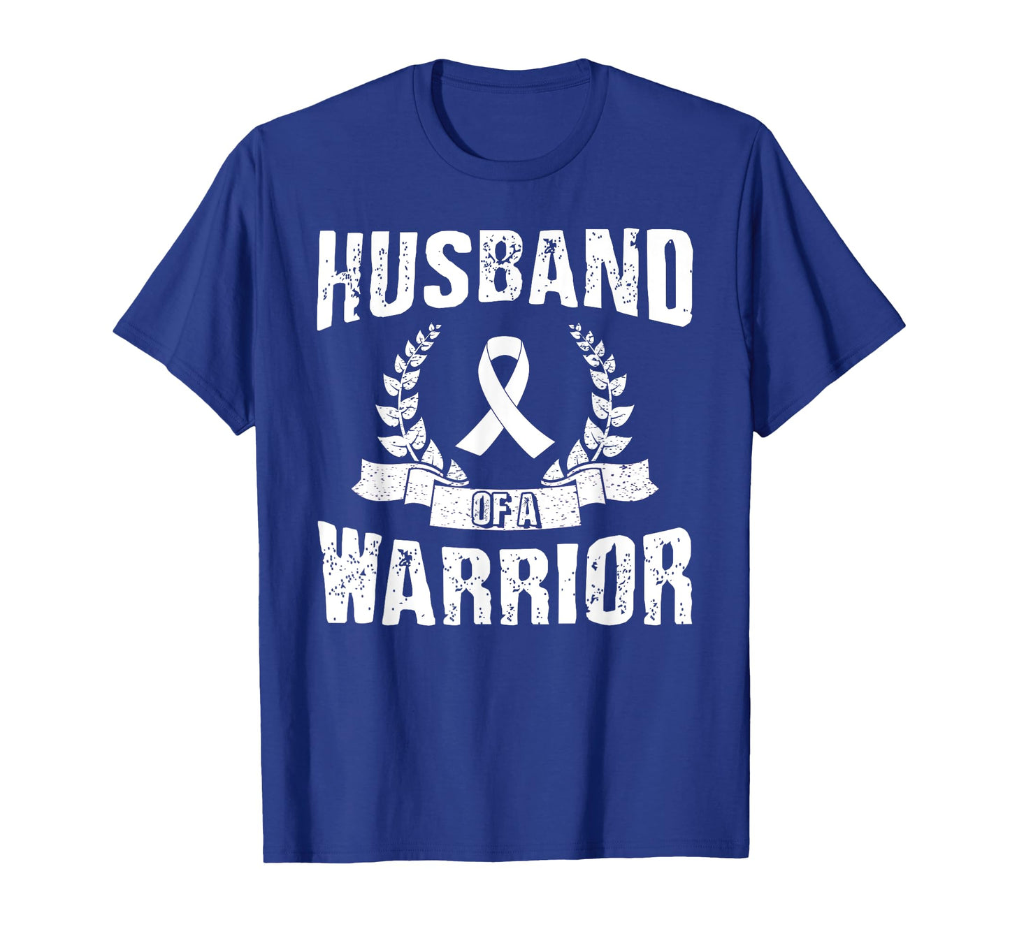 Husband Of A Warrior Lung Cancer Awareness T-Shirt
