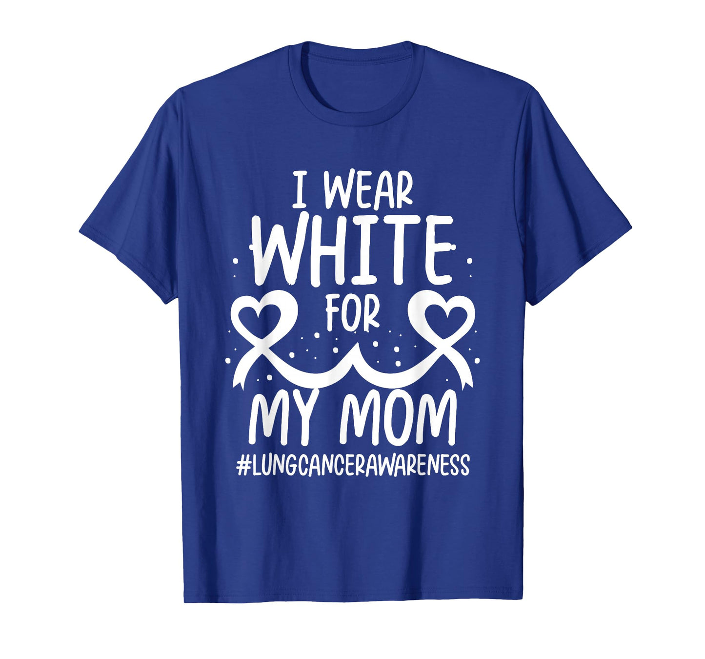 Wear White For Lung Cancer Awareness November Survivor T-Shirt