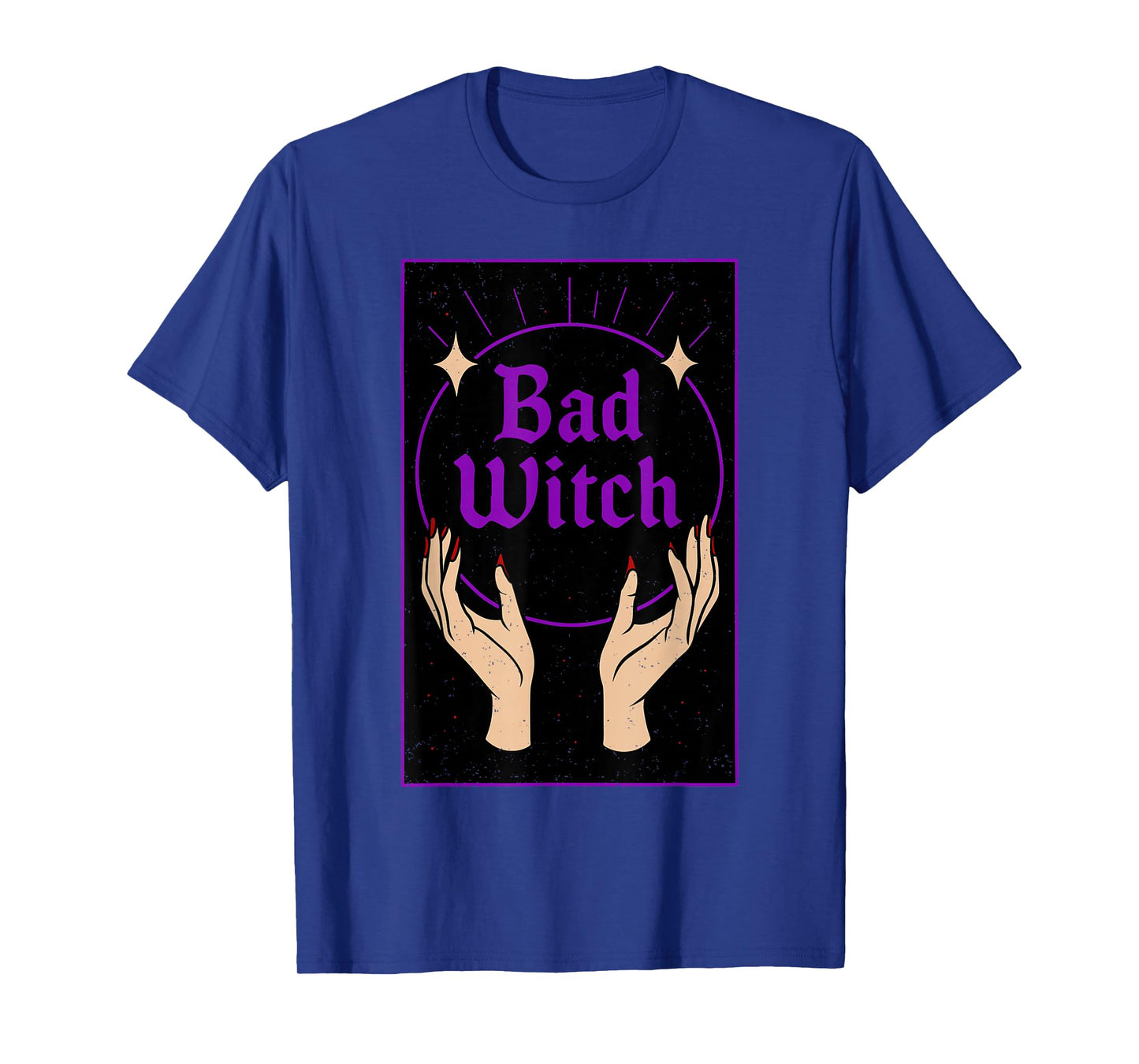 Bad Witch Halloween Funny Witchy Spooky Season Women T-Shirt