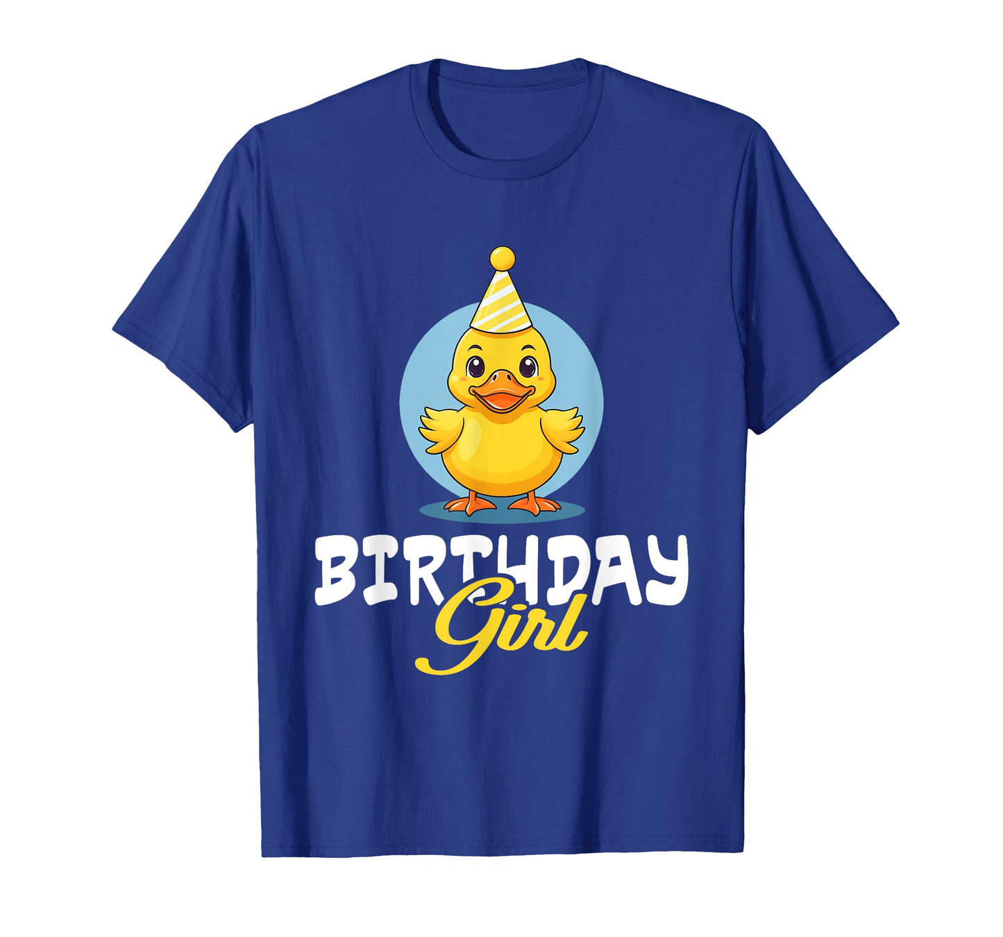 Birthday Girl Rubber Duck Lovers Bday Duck Party Girls Kids T-Shirt