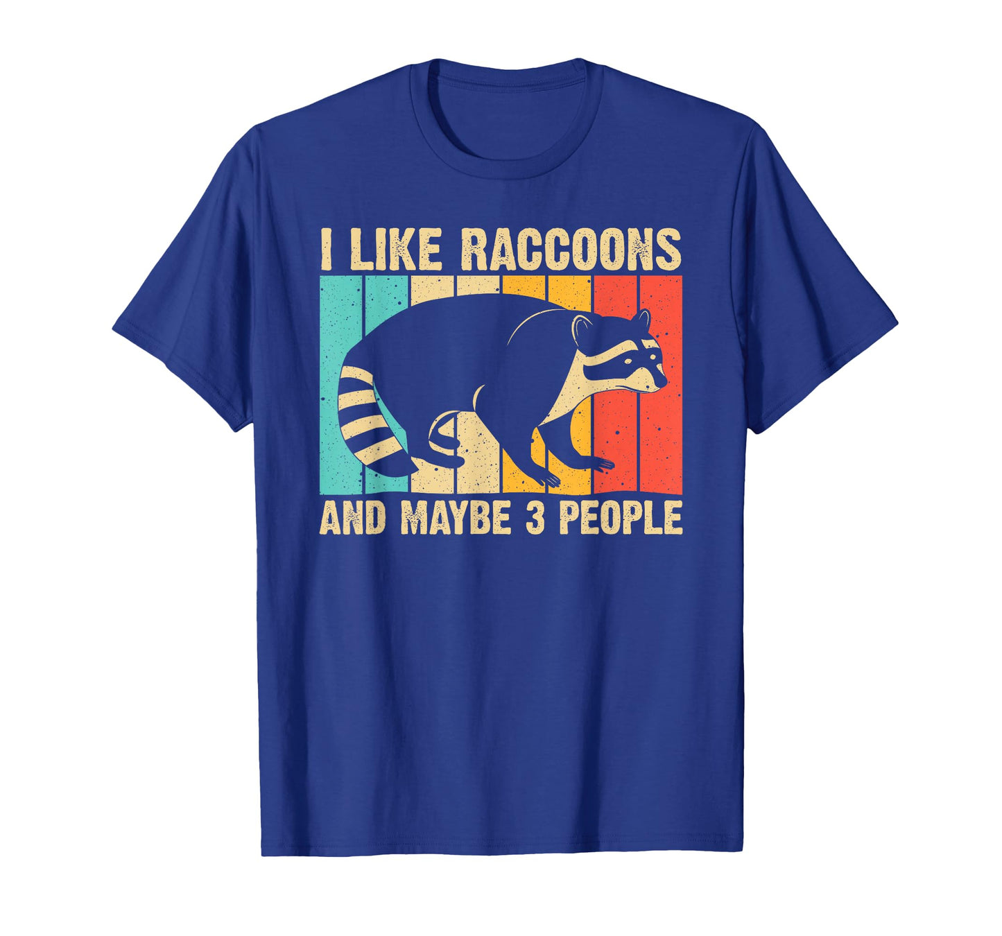 Funny Raccoon Design For Men Women Raccoon Lover Introvert T-Shirt