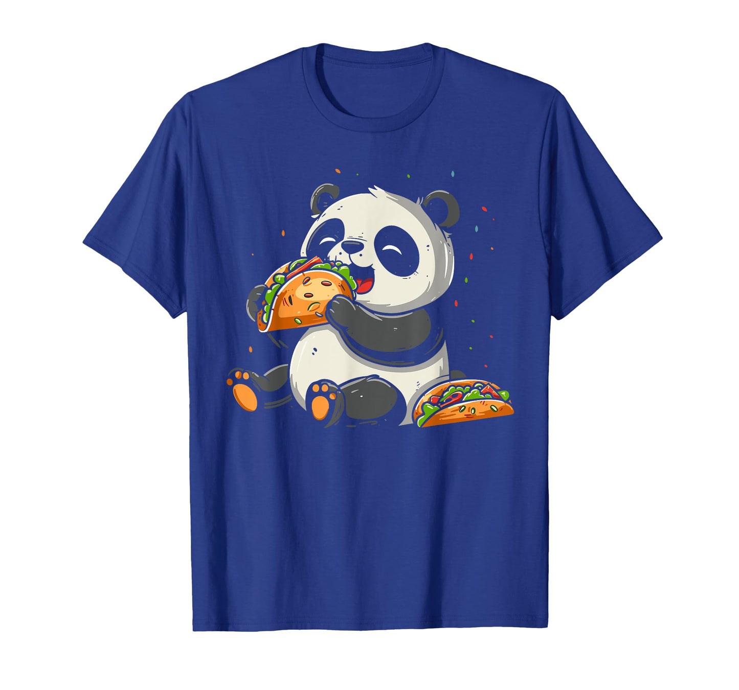 Panda Eating Taco Mexican Panda Funny Cinco De Mayo T-Shirt