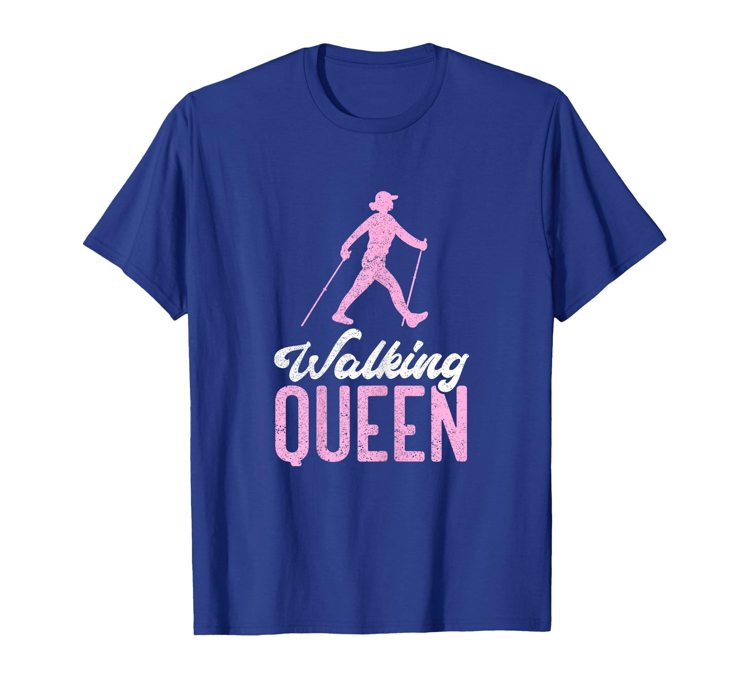 Walking Queen | Nature Mountain Trekking Funny Hiking T-Shirt