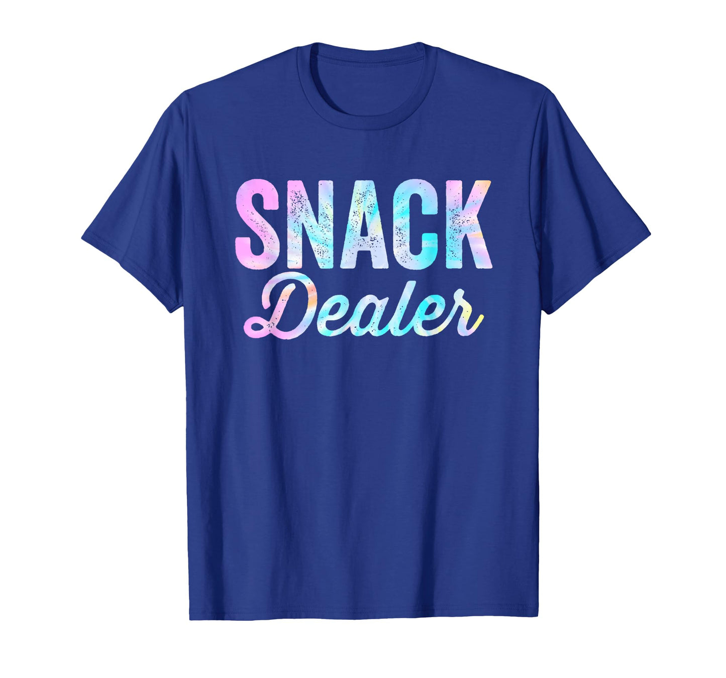 Snack Dealer Summer Camp Staff Daycare Worker Funny Tie Dye T-Shirt for Men Women