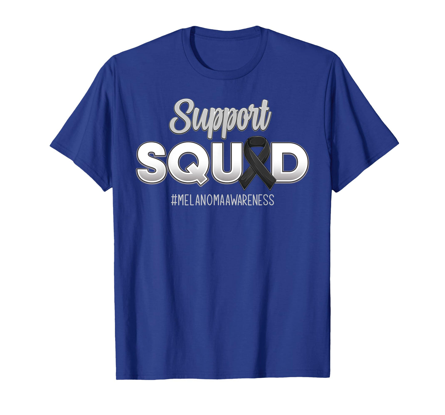 Support Squad Melanoma Awareness Hope Strong For Men Women T-Shirt