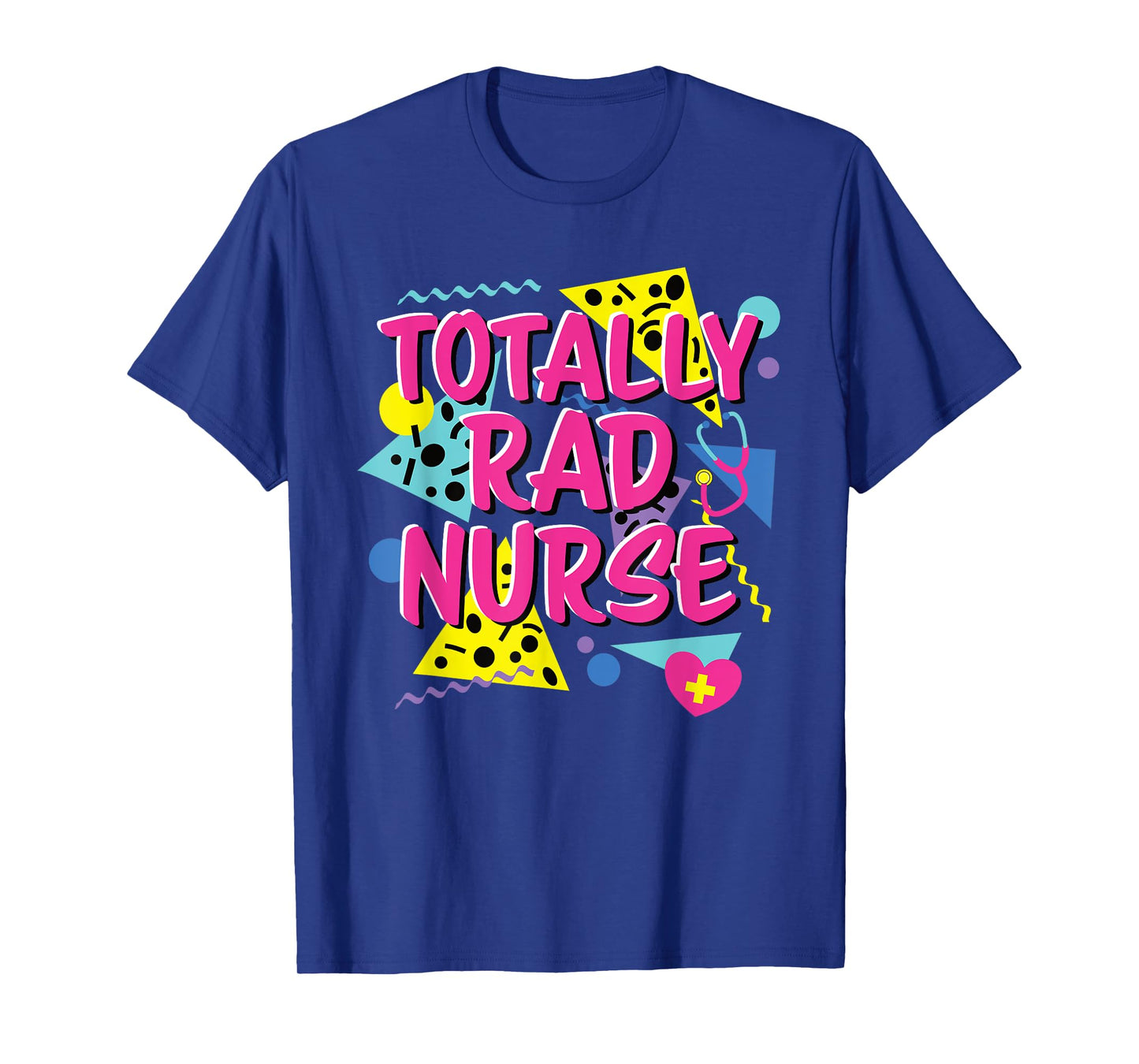 80s 90s Nurse Costume Lazy Halloween Party Theme 1980s 1990s T-Shirt