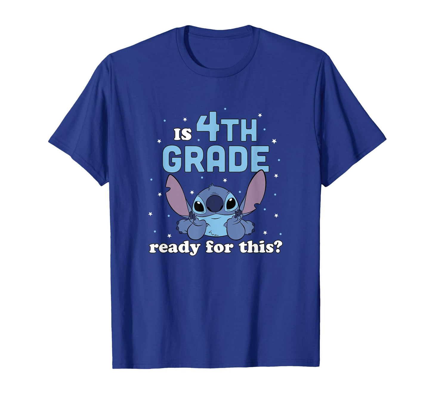 Disney Lilo & Stitch Is 4th Grade Ready For This? Chest Logo T-Shirt