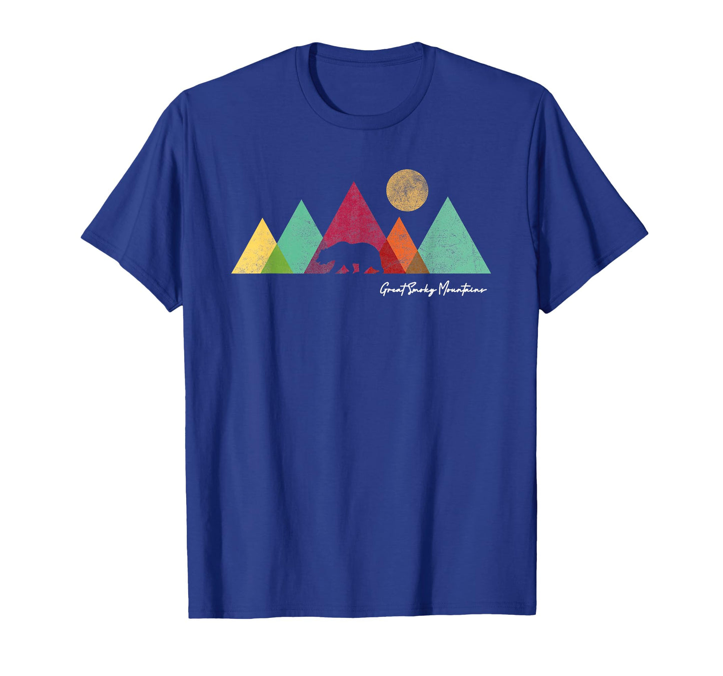 Great Smoky Mountains National Park Mens Womens Bear Graphic T-Shirt