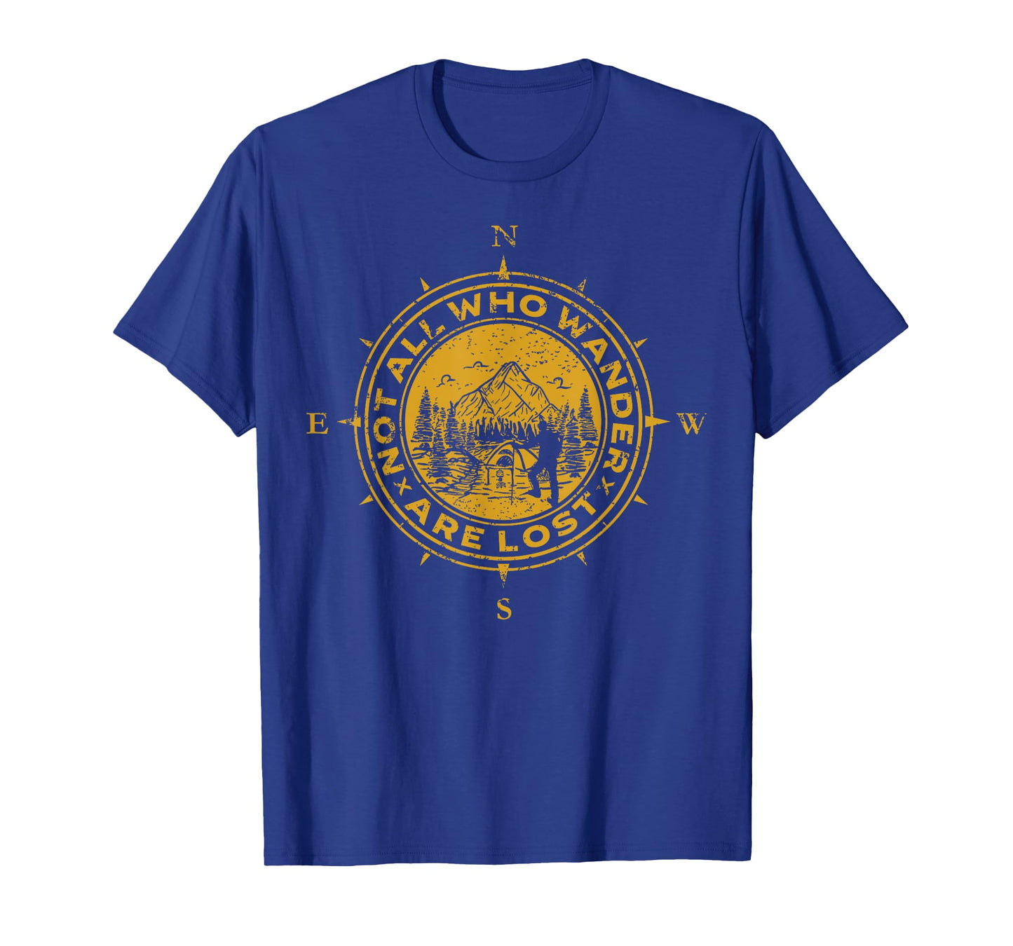 Not All Who Wander Are Lost Compass T-Shirt
