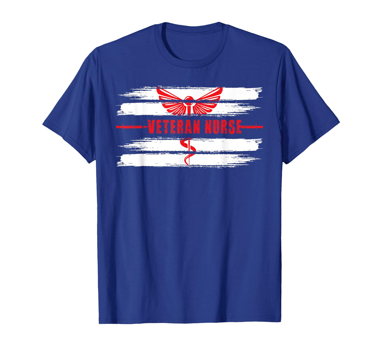 Proud Veteran Nurse Veteran Nursing Caduceus T-Shirt